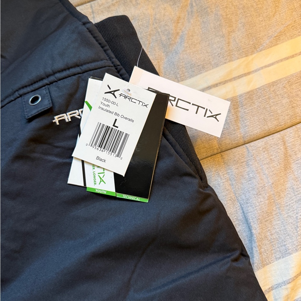 Arctix Black Insulated Snow Bibs for Women NWT - Picture 2 of 4
